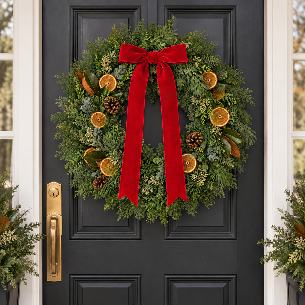 Freshly Foraged: Live Greenery Wreath Workshop Sunday, December 6, 10-1230