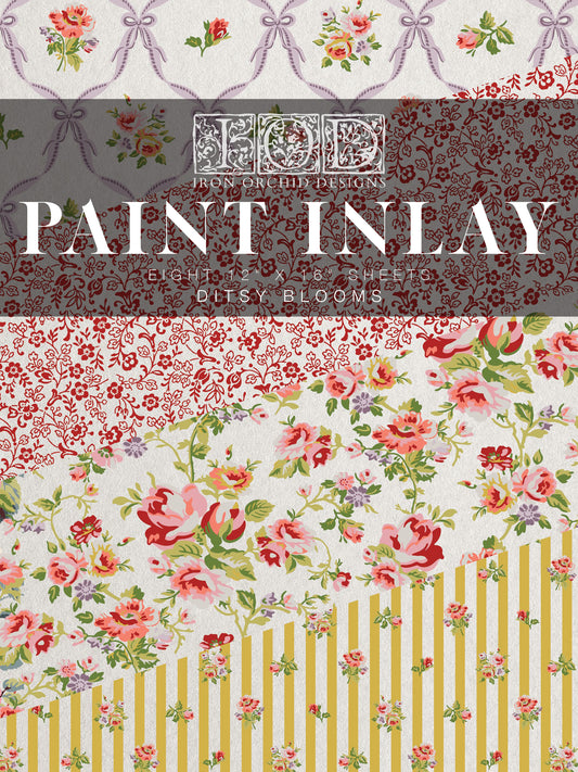 Q2 Ditsy Blooms Paint Inlay