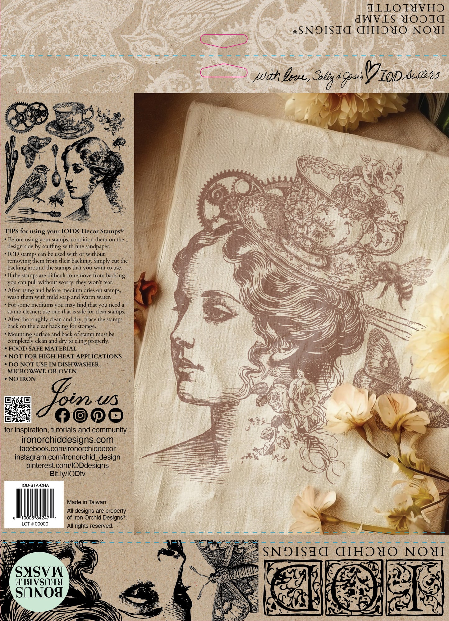 Charlotte Stamp set