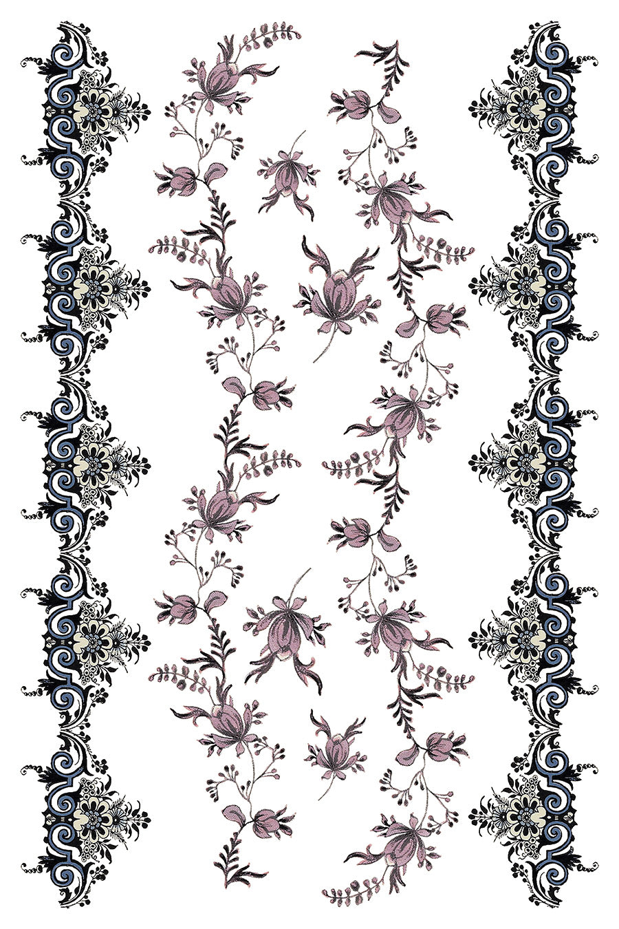 Fairytales Floral Transfers