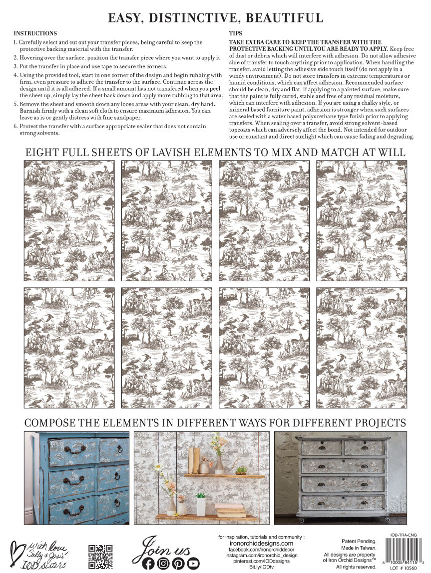 English Toile