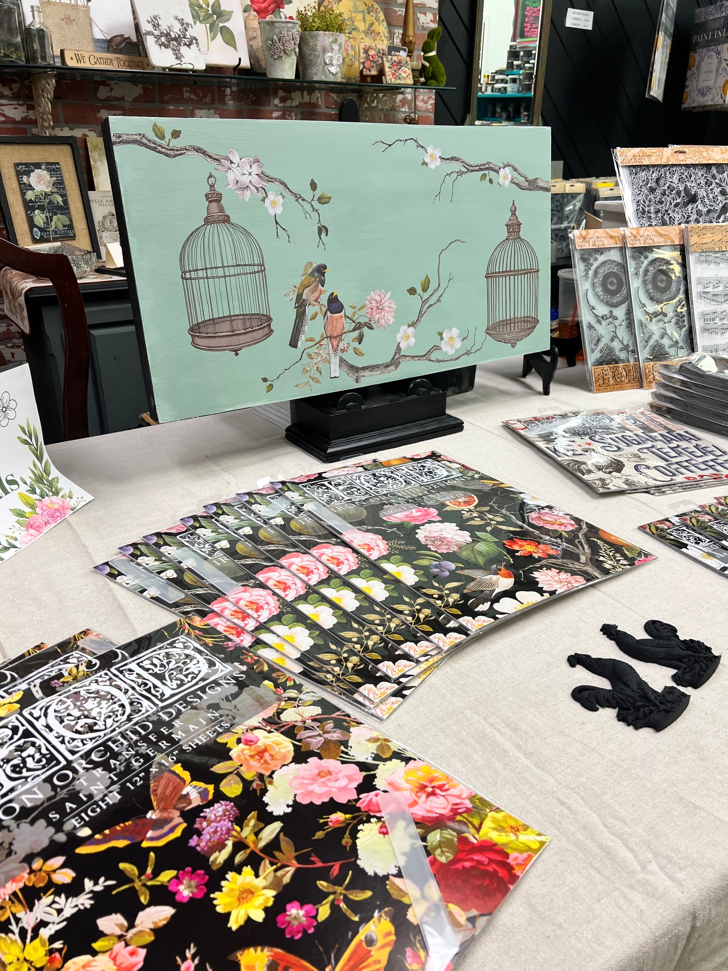 Creating Home Decor with Iron Orchid Designs Sunday, July 20 ~ 130-4 pm