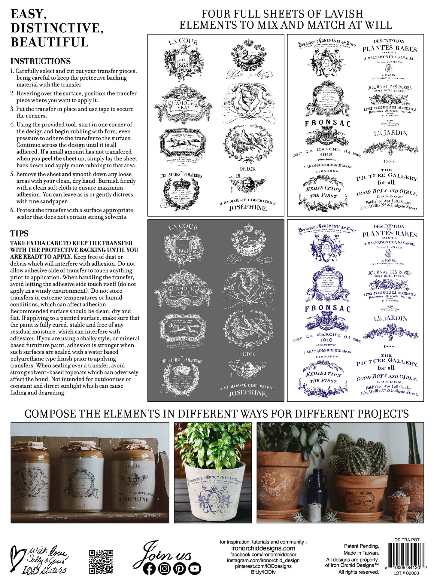 Traditional pots