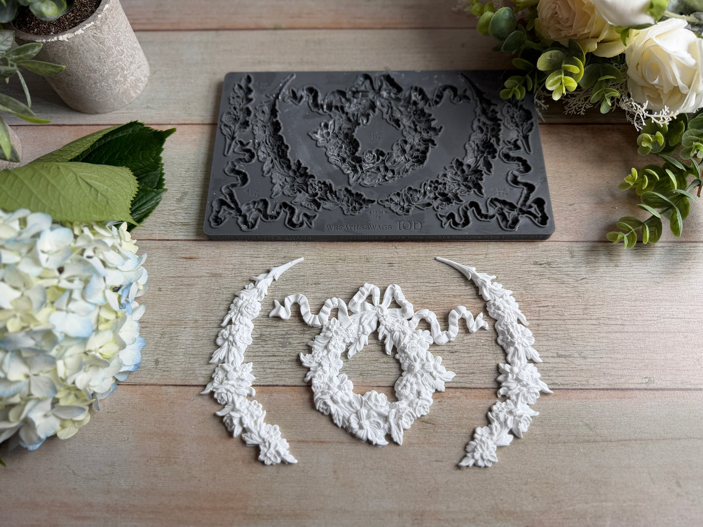 Wreath and Swags