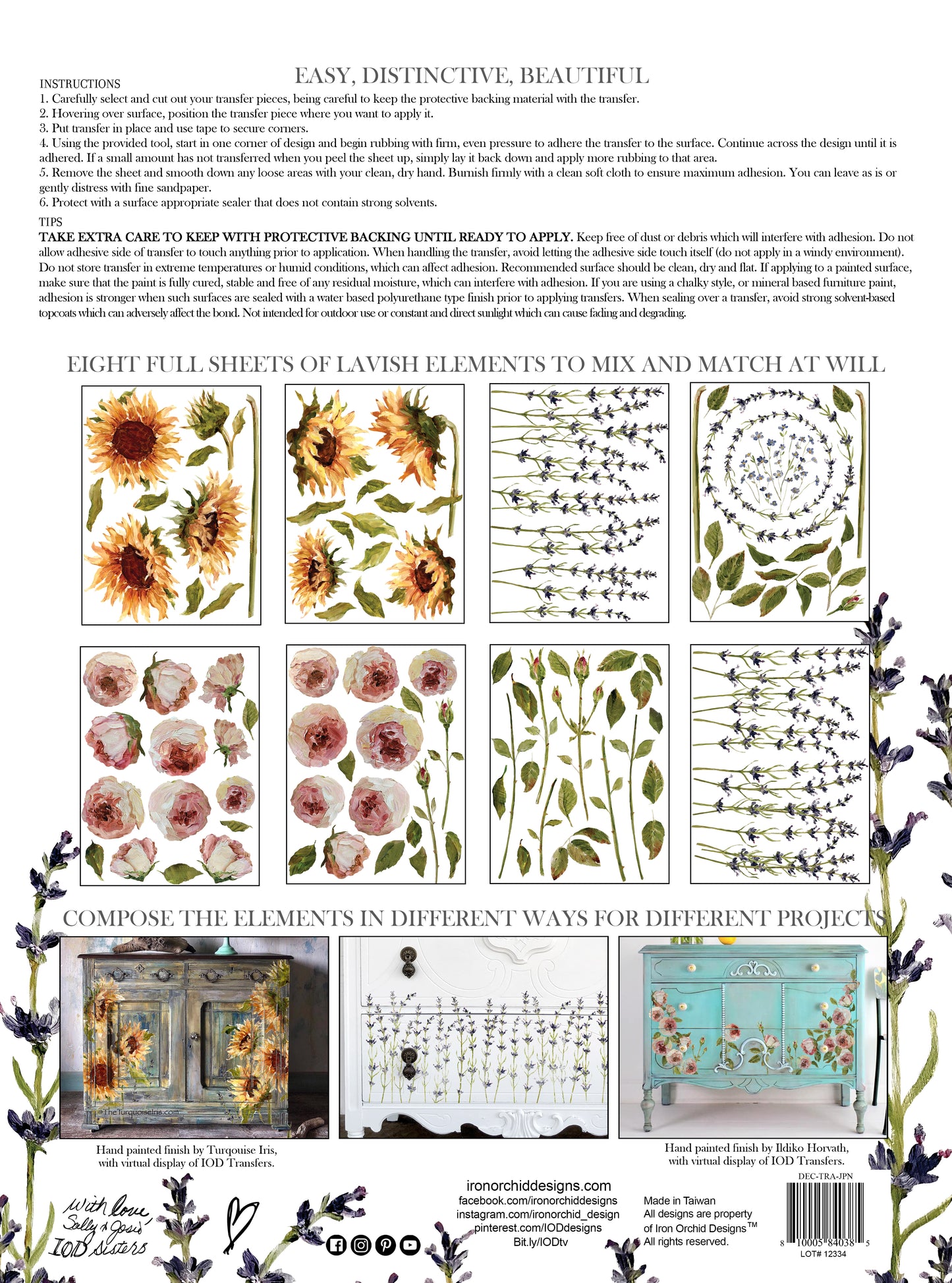 Painterly Florals