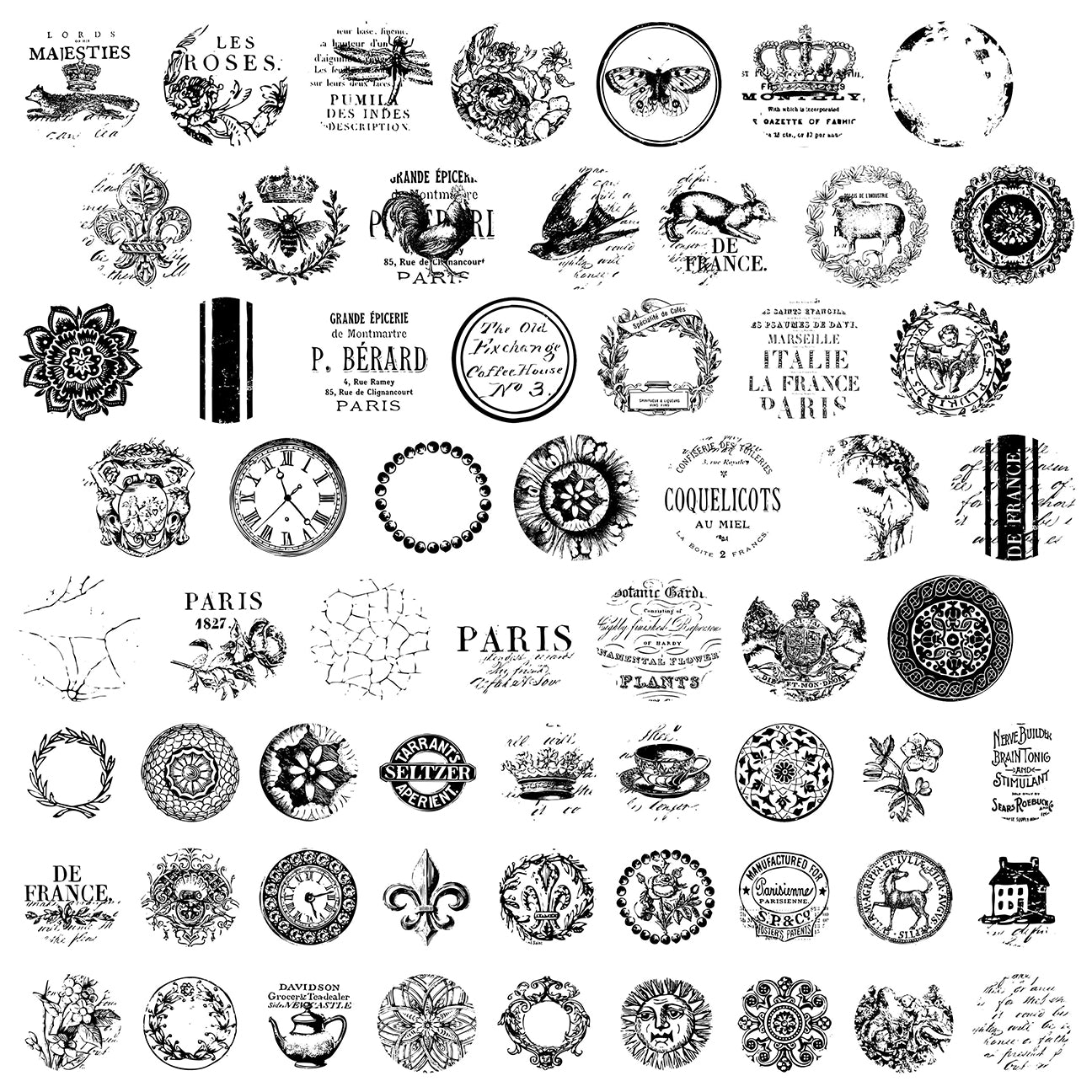 IOD Decor Stamps