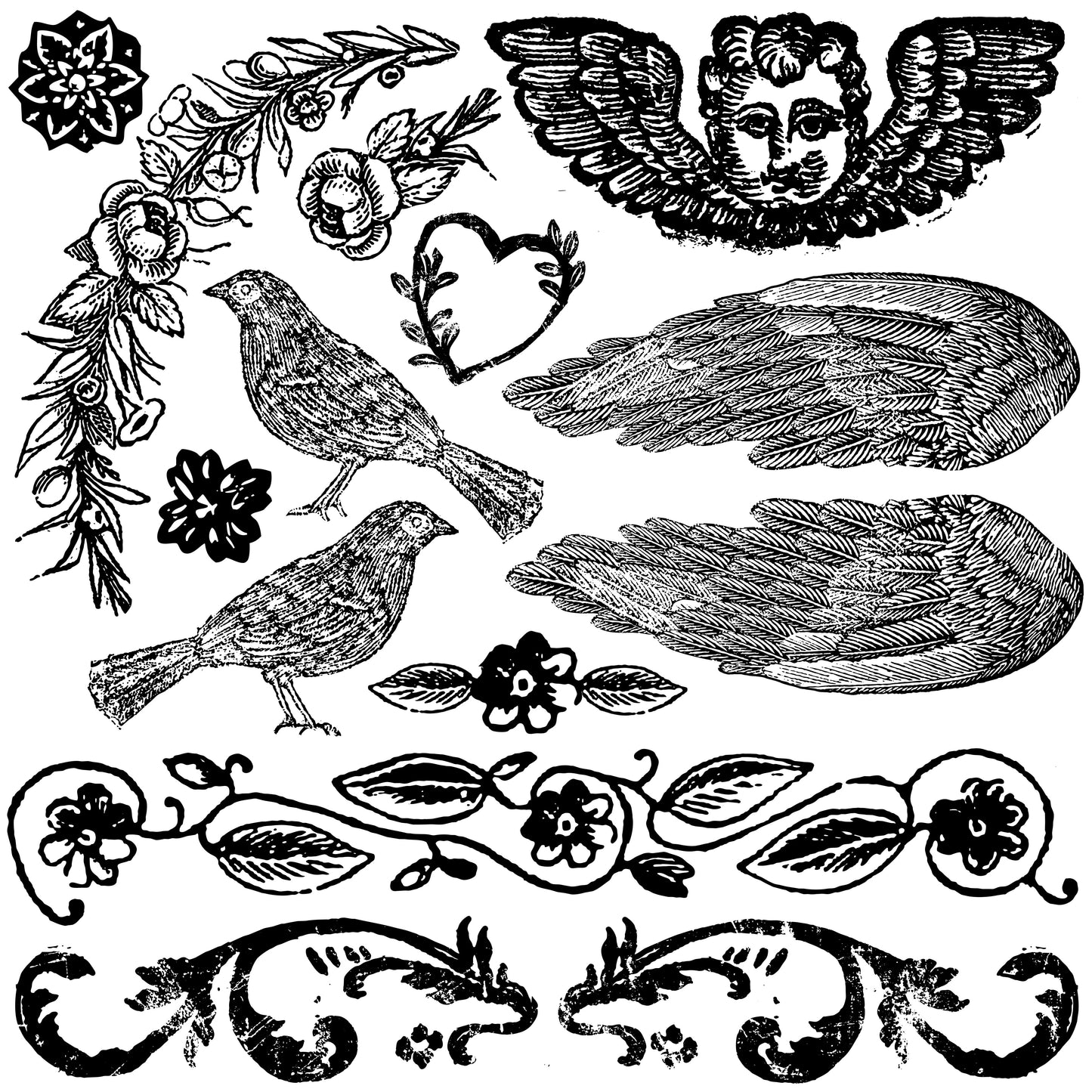 IOD Decor Stamps