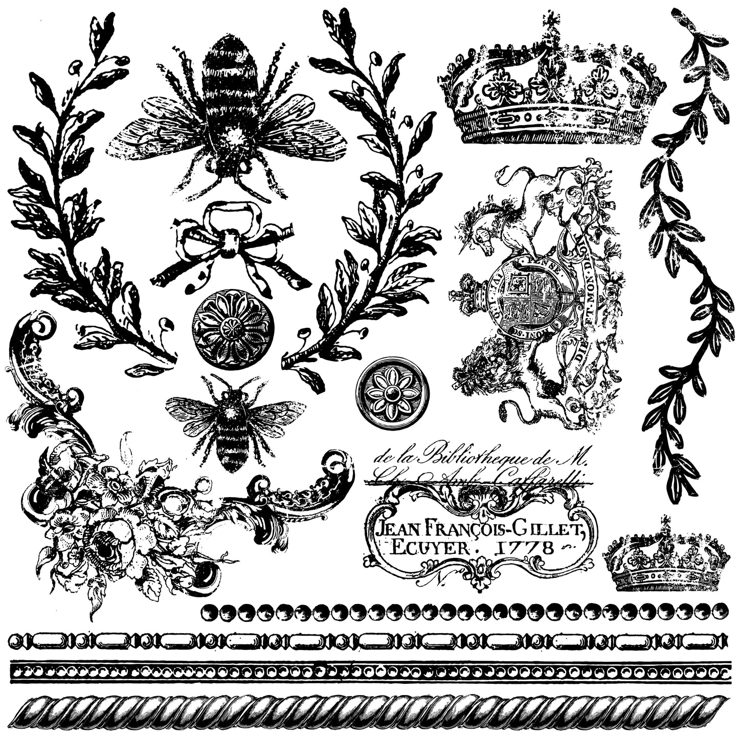 IOD Decor Stamps