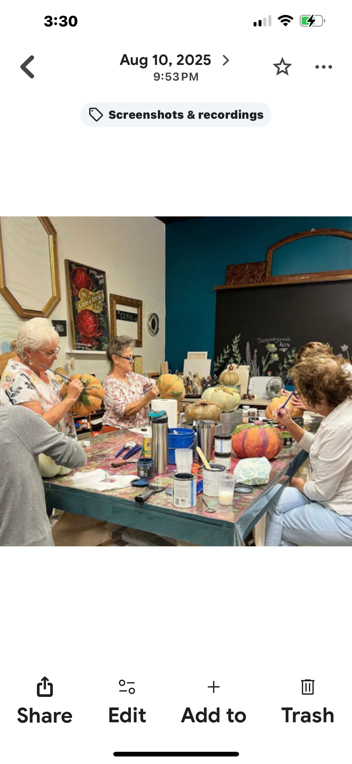 Couture Pumpkin Workshop Friday, October 10, 630-9