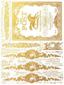 Ettiquettes Foil Transfer