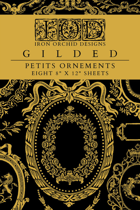 Petits Ornaments Guilded Transfer