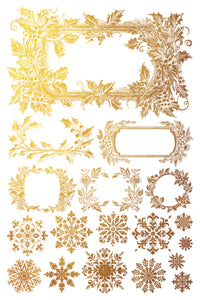 Tinsel Gilded Transfer