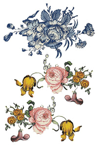 Fairytales Floral Transfers