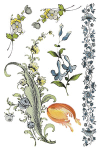 Fairytales Floral Transfers