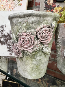 Creating textured, aged pots with Iron Orchid Designs moulds, Sunday May 18, 1-330pm  $40.00