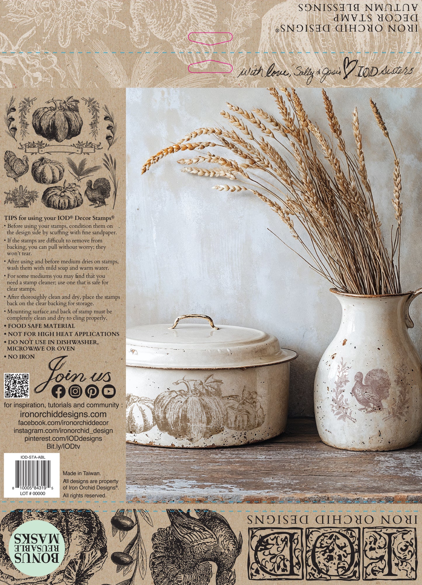 Autumn Blessings Stamp Set