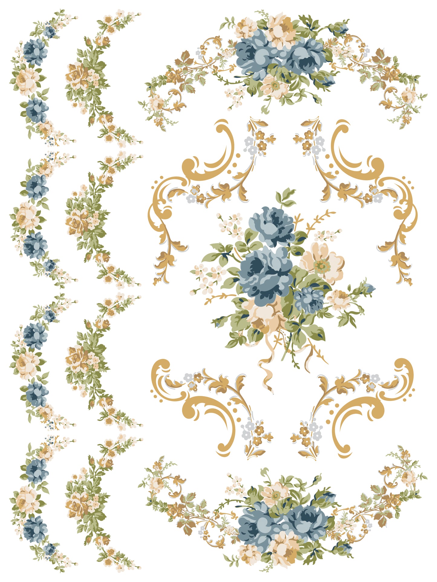 Alfred Peats & Co IOD Paint Inlay 8 Pages | 12” x 16”