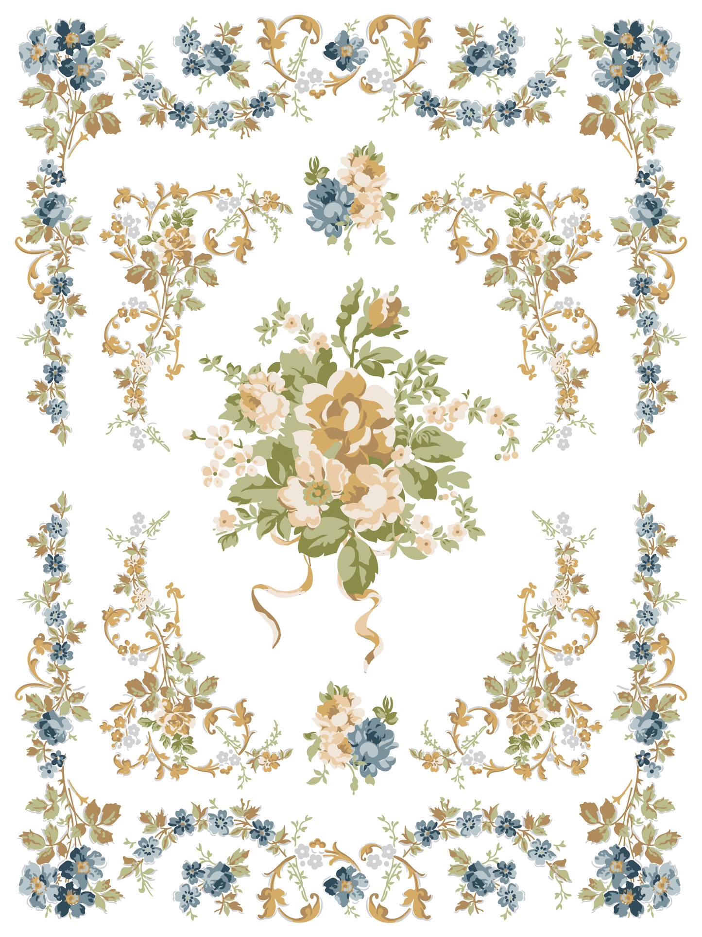 Alfred Peats & Co IOD Paint Inlay 8 Pages | 12” x 16”