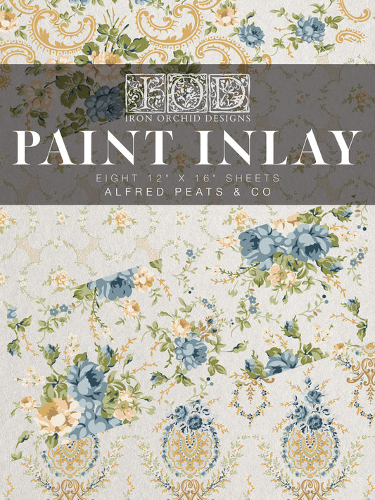 Alfred Peats & Co IOD Paint Inlay 8 Pages | 12” x 16”