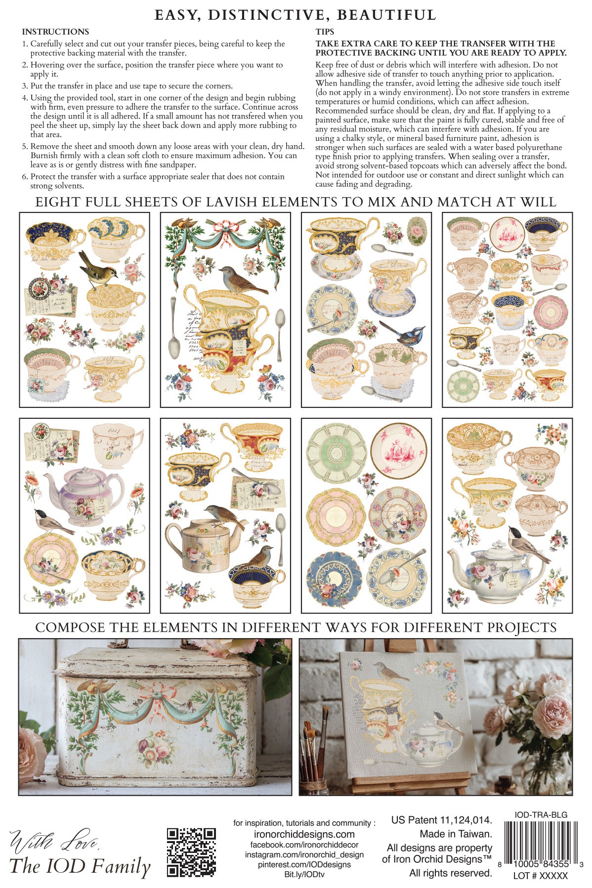 The Belgravia 8x12, 8 pg Transfer