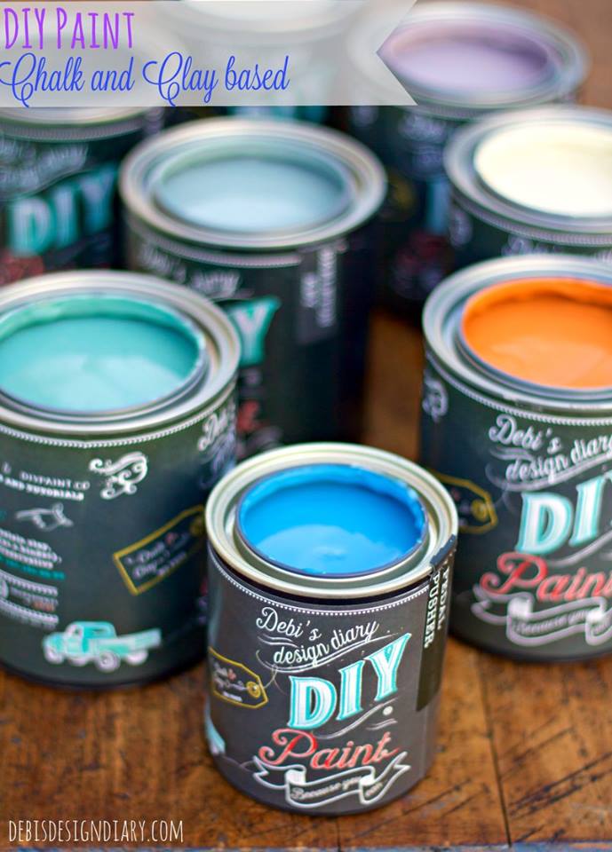 DIY Clay Paint by Debi's Design Diary